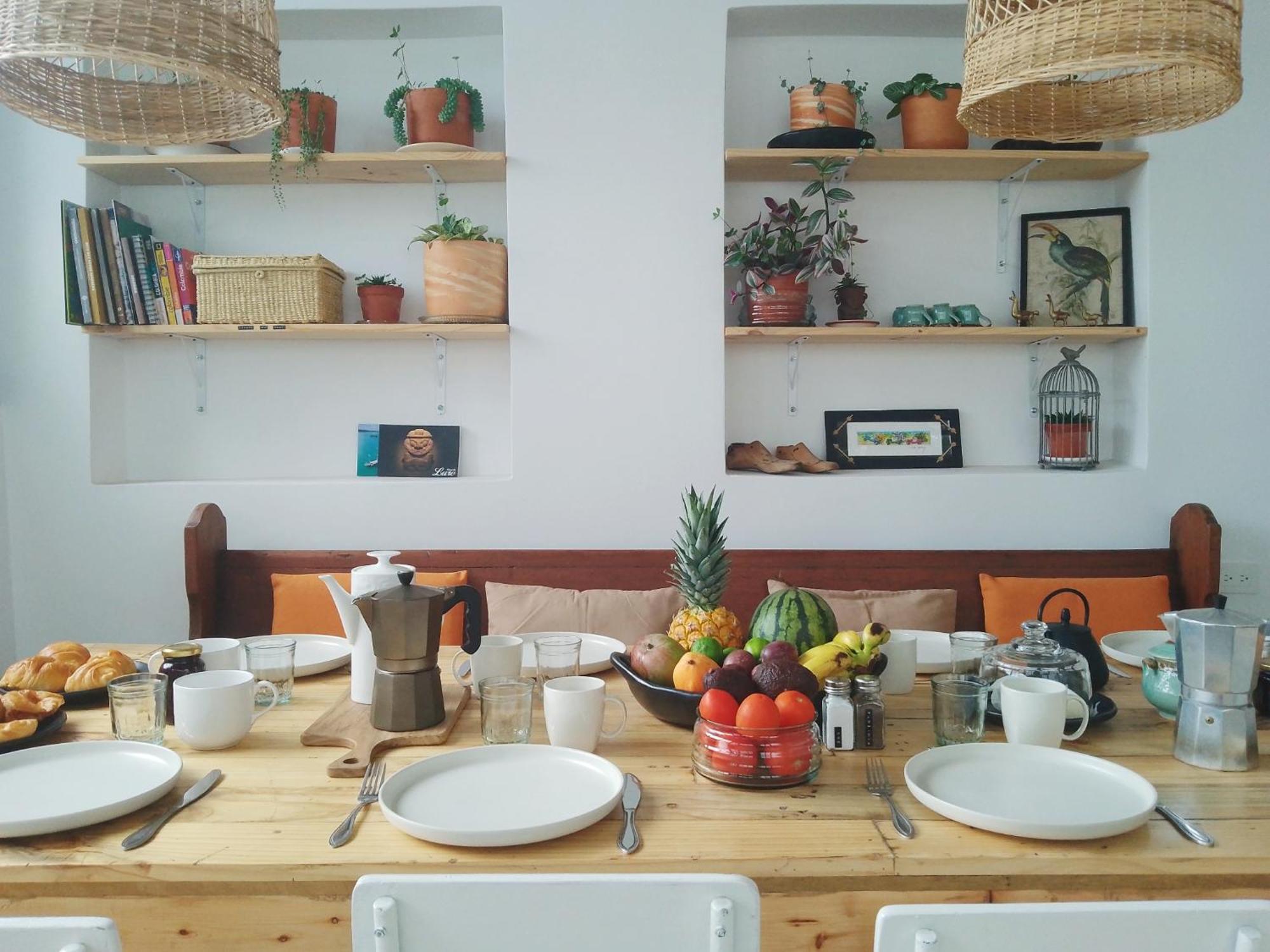 Casita De Piedra Bed & Breakfast โบโกตา ภายนอก รูปภาพ